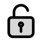 Unlock SVG Icon
